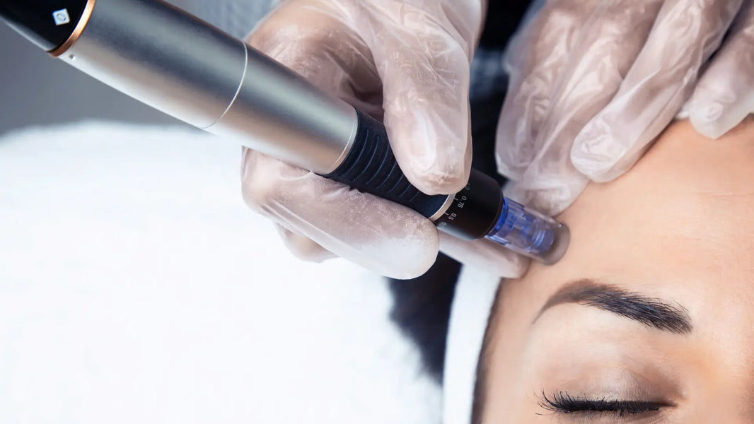 Microneedling Before and After 3 Treatments