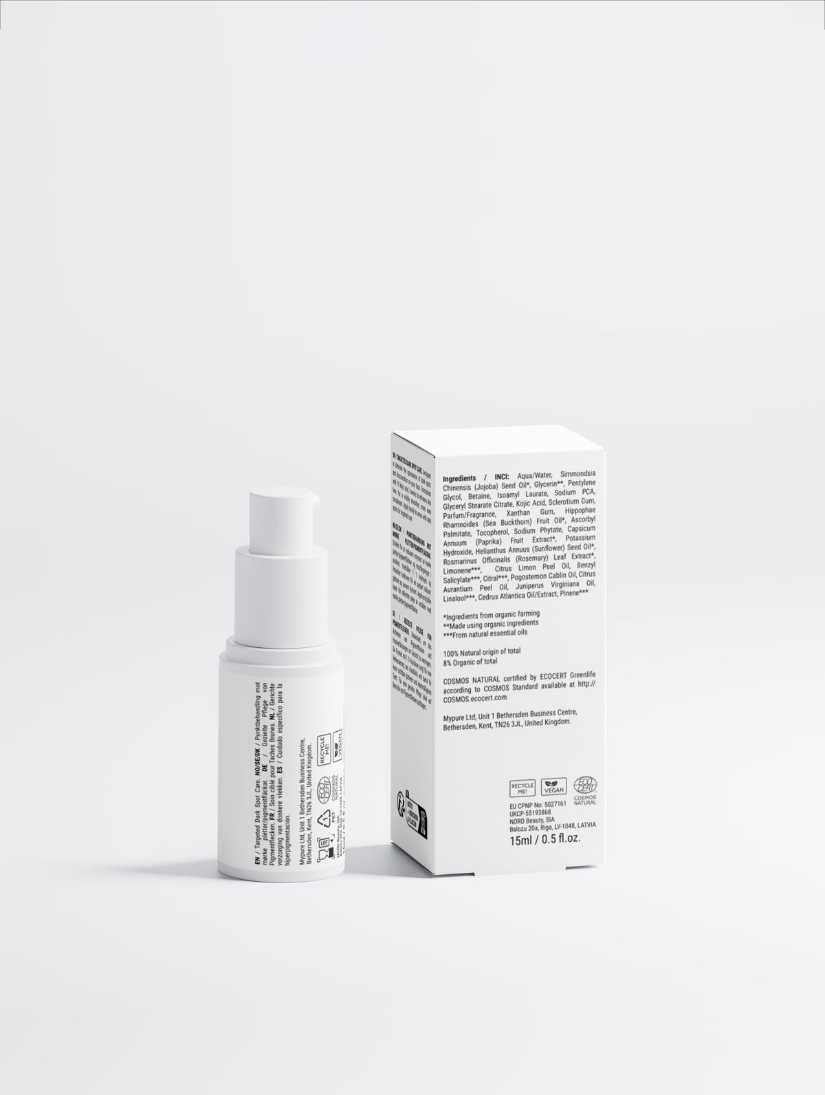 1% kojic acid cream applied to dark spots - targeted hyperpigmentation treatment for post-blemish marks and uneven skin tone