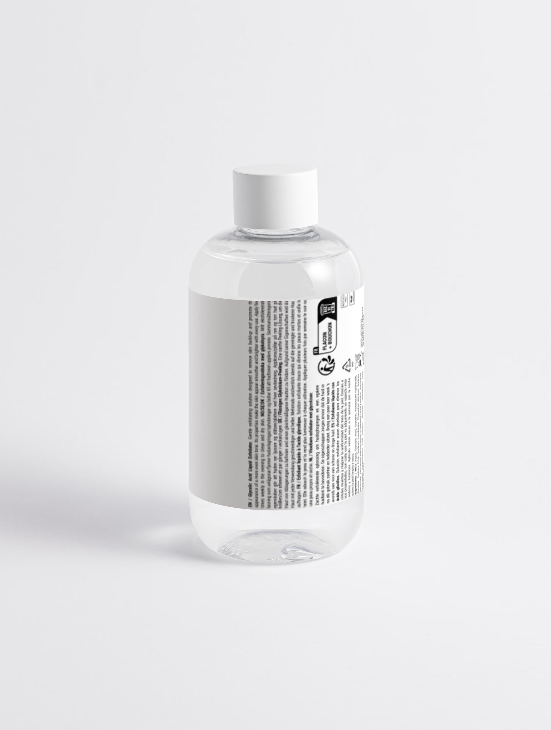The 5% Toner ingredient panel showing 5% glycolic acid at pH 3.5