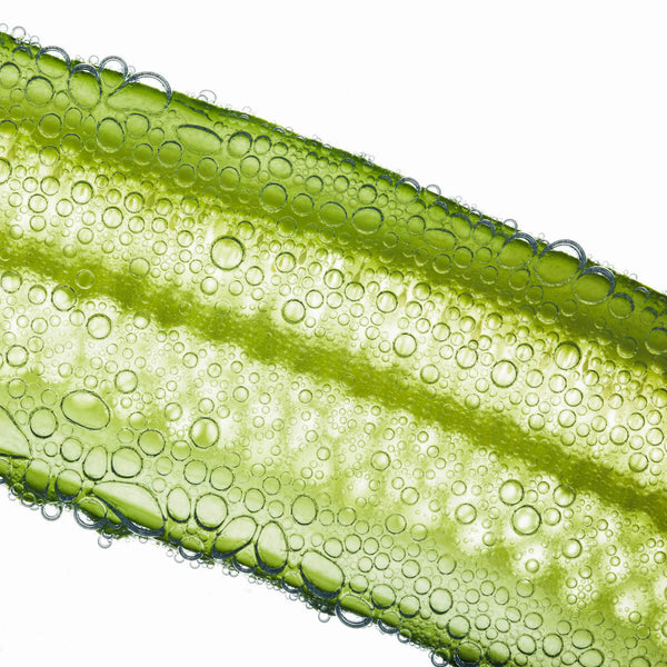 Organic aloe vera in post-procedure cream for skin after microneedling
